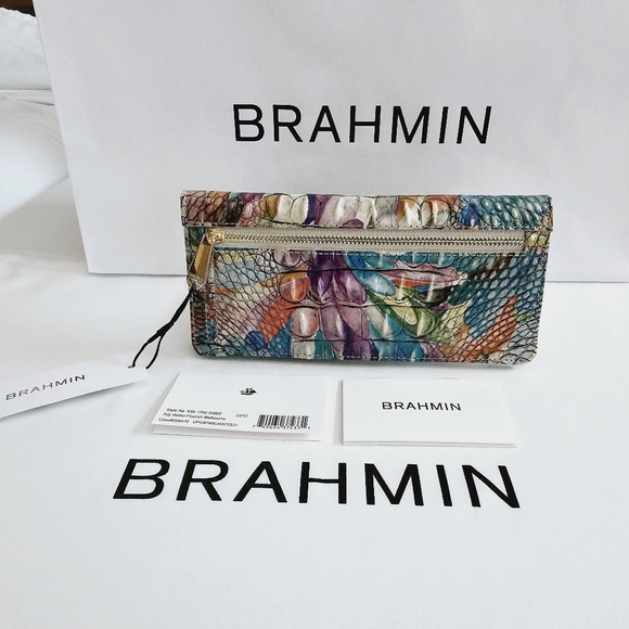 NWT Brahmin Flourish Melbourne Ady Wallet - Picture 2 of 12
